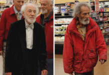 Je m’étais grimée en sans-abri, les vêtements froissés et le regard fatigué, puis j’ai franchi les portes d’un immense supermarché