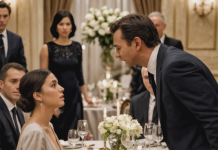 Le soir de mon anniversaire, au milieu des rires et des verres qui s’entrechoquaient, mon mari a levé la voix : « Il y a dix ans, ton père m’a versé un million pour t’épouser. L’accord prend fin aujourd’hui. » Il a ôté son alliance, l’a laissée tomber sur la table et s’est éclipsé sous les regards médusés. Je suis restée pétrifiée, incapable d’un mot, jusqu’à ce que l’ancien avocat de mon père s’avance. D’un ton posé, il a dit : « Ton père avait anticipé cette scène. Son ultime cadeau ne se déclenche qu’après l’énoncé exact de ces paroles. »