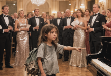 « Est-ce que je peux jouer… contre une assiette de nourriture ? » Le jour où une fillette de 12 ans, affamée, s’est installée devant un piano… et a réduit au silence une salle pleine de millionnaires.