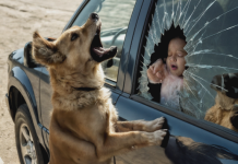 Le chien errant a brisé la vitre d’une voiture pour sauver un bébé — mais ce qu’ils ont découvert ensuite a bouleversé tout le monde