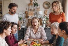 « À partir de maintenant, tu devras te contenter de ce que les autres laisseront derrière eux. Je n’ai tout simplement plus les moyens de subvenir aux besoins de tout le monde », lâcha-t-elle d’une voix brisée, accablée par la charge financière écrasante que représentait sa belle-famille.