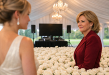 Le mariage de ma petite sœur avait l’air d’un film. Toute la famille était habillée comme pour un tapis rouge, et ma mère ne m’a soufflé qu’une seule consigne : « Ne laisse pas ton enfant apparaître sur les photos. »