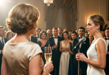 J’ai payé presque tout le mariage de ma fille, et en plein milieu de la réception, elle a pris le micro pour me transformer en blague de “crise de la quarantaine tardive” devant 200 invités