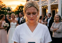 En raison d’une opération d’urgence, je suis arrivée en retard à mon mariage. Dès que j’ai atteint la grille, plus de 20 personnes du côté de mon mari m’ont bloqué le passage et ont crié, “mon fils a épousé quelqu’un d’autre, sors!” mais elles ne savaient pas…