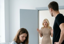 Je suis entrée en travail une heure avant le mariage de ma belle-sœur—ma belle-mère a pris mon téléphone, a verrouillé la porte de la salle de bain et a dit : « Tiens bon. Ne lui vole pas la vedette. » Des heures plus tard, je me suis réveillée sous les lumières de l’hôpital… et son visage est devenu livide quand mon mari est entré.