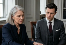 Après que mon frère ait changé les serrures et m’ait dit : « J’espère que tu apprécieras d’être sans abri, car j’ai fait en sorte que tu n’aies rien », je suis entrée à la lecture du testament en m’attendant à une dernière humiliation—jusqu’à ce que l’avocat pose une chemise crème sur la table et dise : « Il y a une dernière section que votre mère a insisté pour qu’on lise à voix haute », et la pièce, qui m’avait toujours traitée comme une arrière-pensée, est soudainement devenue complètement silencieuse.