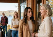 J’ai construit une maison au bord du lac de 325 000 $ pour mes parents. Quand je suis arrivé dans l’allée, j’ai vu mon père debout sur le porche avec les mains tremblantes, tandis qu’un homme que je ne reconnaissais même pas était là à prendre des photos de toute la propriété. Dès que j’ai vu ça, j’ai su que quelque chose n’allait pas.