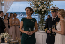 Ma belle-sœur a chuchoté que les femmes comme moi n’ont jamais de statut au mariage de mon frère à Charleston — puis le père du marié, un général de marine décoré, m’a vue au bar et a demandé pourquoi personne ne lui avait dit que le commandant Walker était là