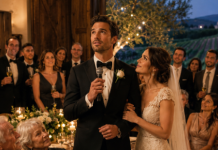 Ma mère m’a dit de ne pas rentrer à la maison pour Thanksgiving parce que mon frère « ne voulait pas de drame »… Alors j’ai mangé seul dans un restaurant, une famille à la table d’à côté m’a invité à leur dîner, et cinq ans plus tard mes vrais parents sont venus à mon mariage sans savoir que ces inconnus avaient légalement pris leur place