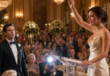 Ma femme enceinte a retiré sa bague sur scène après que son mari milliardaire l’a qualifiée de « fragile »—Puis j’ai détruit sa réputation en révélant le collier au cou de sa maîtresse et l’enveloppe noire de…