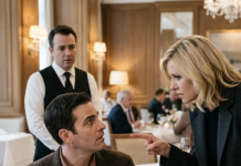 Je découpais tranquillement le poulet de ma fille lorsque le responsable s’est arrêté à côté de notre table et a ricané : « Des gens comme vous n’ont rien à faire dans cette section. »