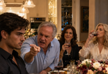 Au dîner, mon père m’a désigné du doigt et a dit : « Ouais, il paie les factures – mais il restera toujours le stupide sans diplôme. » Ma sœur a ricané. Ma mère a juste siroté son vin. Je leur avais acheté cette maison, réglé leurs dettes, tout donné. Ce soir-là, j’ai ouvert mon ordinateur portable… et j’ai commencé à débrancher chaque prise, une par une…